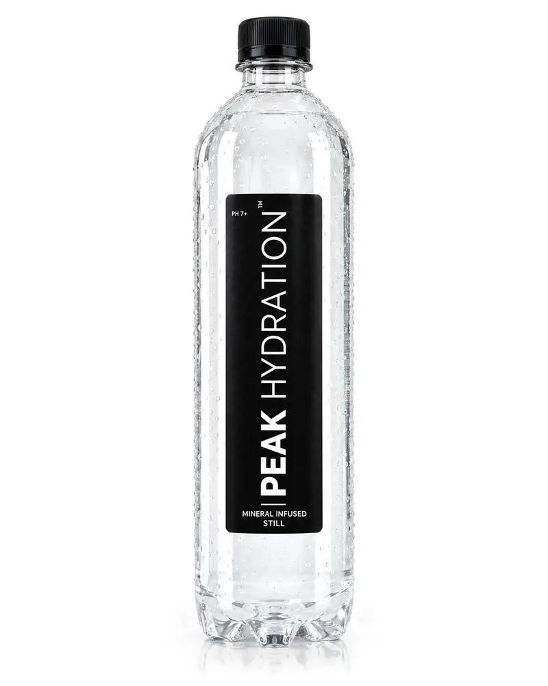 Peak Hydration still mineral-infused water, 1 litre bottle