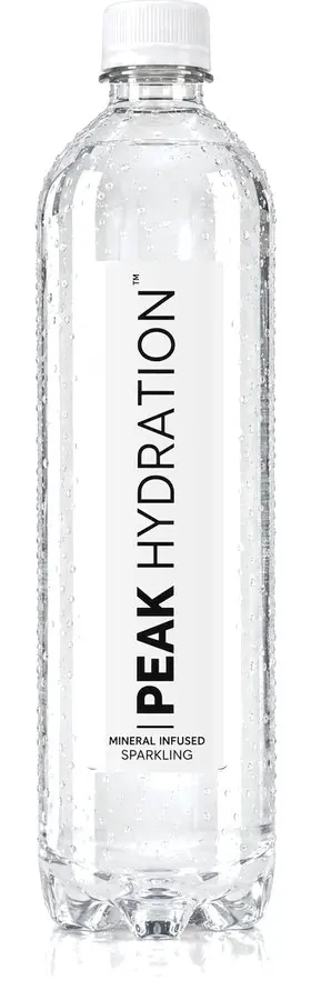 Peak Hydration sparkling mineral-infused water, 1 L